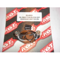 Oil Injection Block Off Plate Kaw 900/1100 New [50-9503]