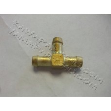T Brass fitting for fuel/fuel [64-0019]